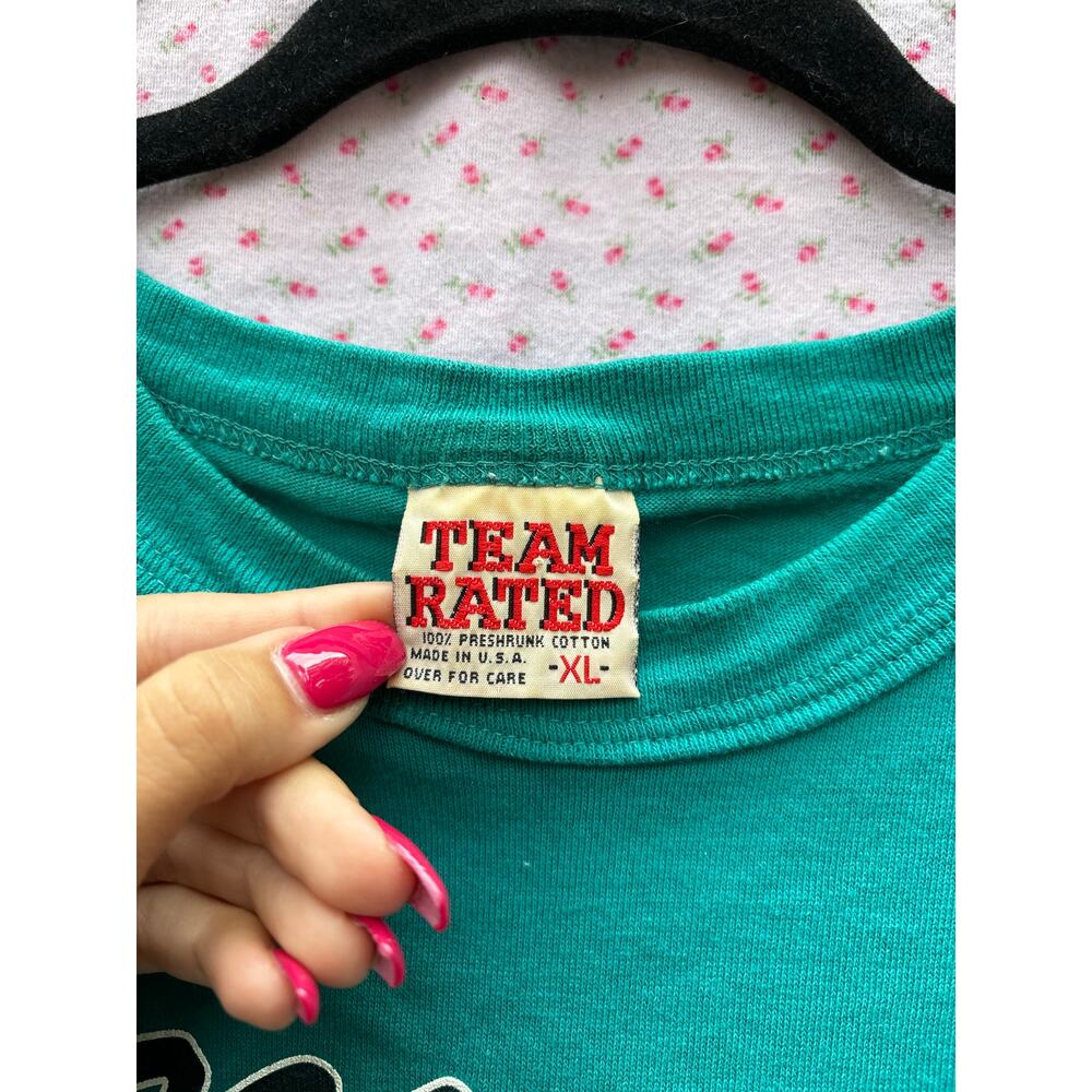 90s Miami Dolphins Vintage T-shirt Rare Football NFL size Extra large